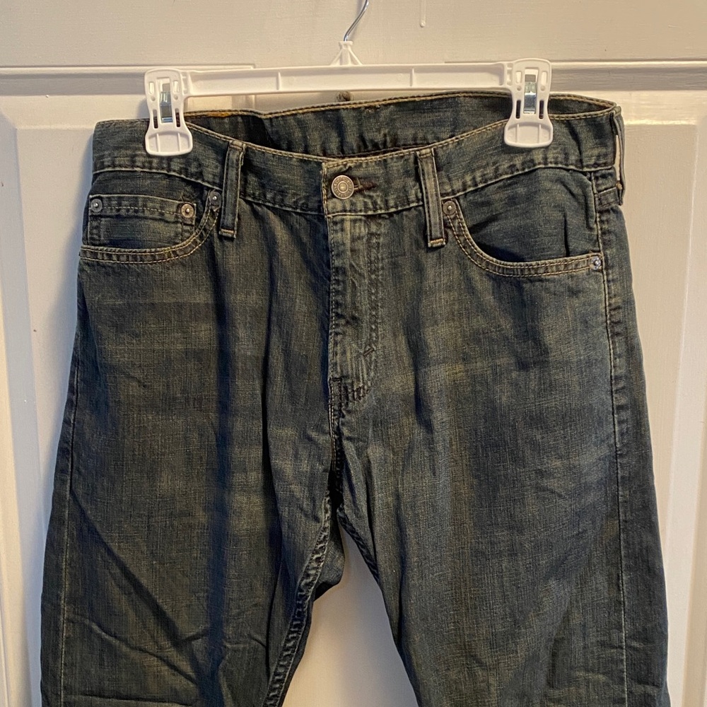 Levi’s 514 Men's Classic Dark Blue Jeans
